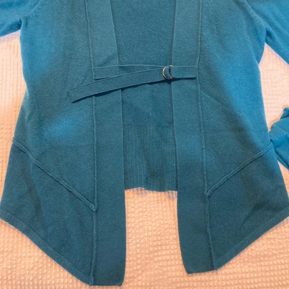 Nanette Lepore Buckle Sweater Jacket - Picture 4 of 6
